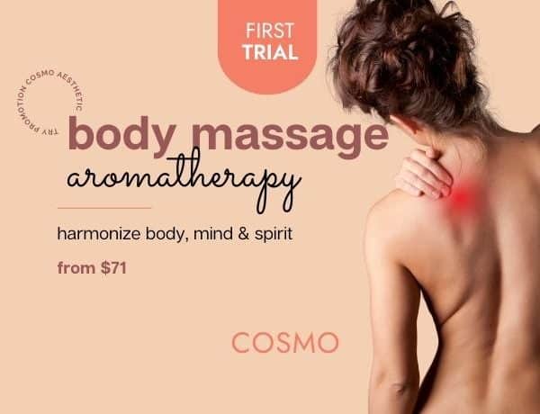 body massage trial promotion