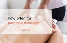 How Often Should You Receive Postnatal Massage