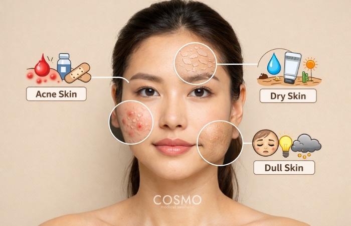 Facial Guide Based on Skin Type